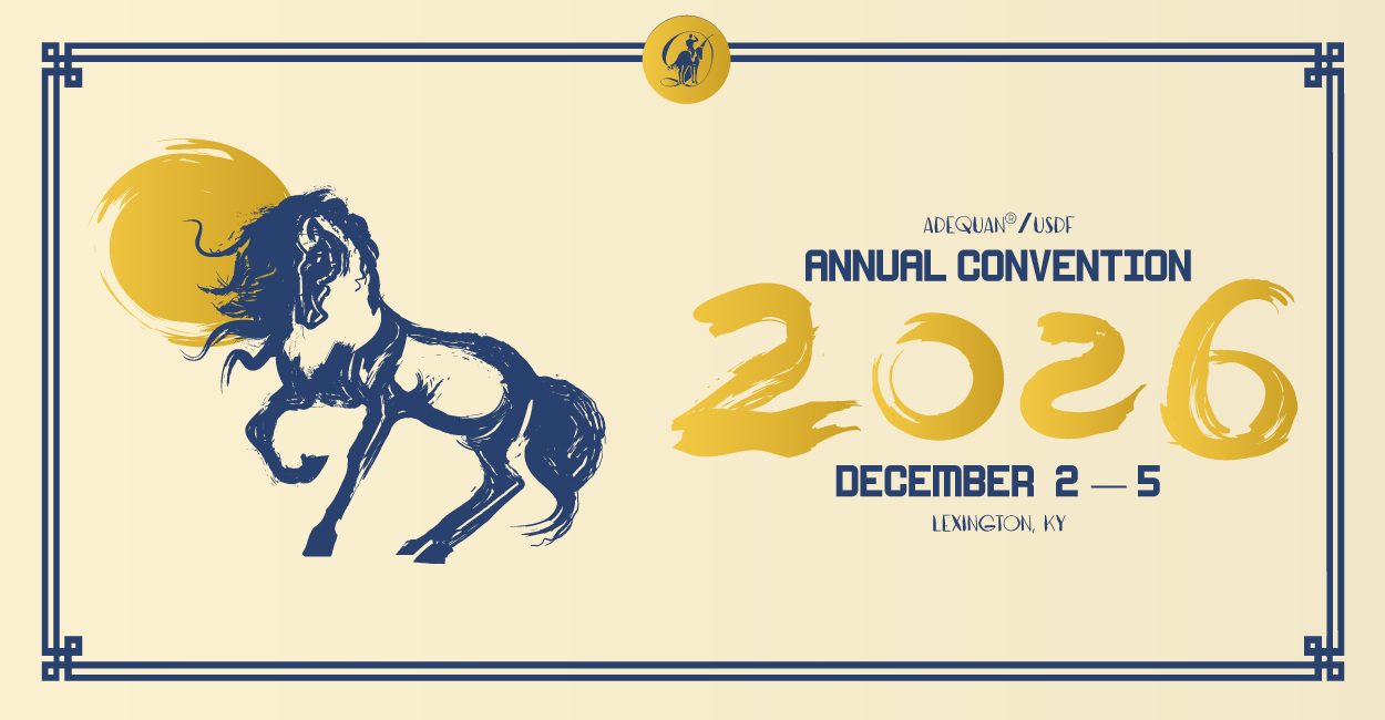The 2026 Adequan&reg; & USDF Annual Convention | Home
